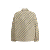 Burberry Beige Polyester Jackets And Coat